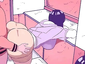 Behold the Lovely Hinata s Ass Pounded in the Living Room! Enjoy JAV Hentai at Its Best!