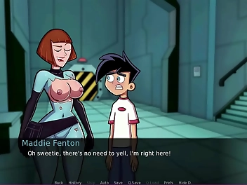 Luscious Danny Phantom Gets His Way with Amity Park Chicks in Titillating Tit Job Episode!
