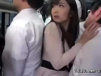 Japanese Schoolgirl Gets Pounded on the Bus - From Naughty to Thirsty!