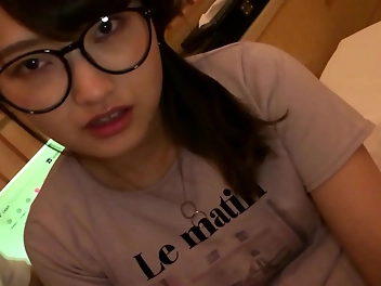 JAV Hottie with a Sweet Ass and Luscious Boobs Gives Mind-Blowing BJ