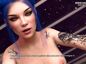 Curvy Teen Gets Cummed in Her Wet Mouth After Anal Fun