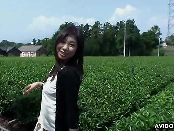 Blissful Fingering of Japanese Teen Sensation Karin Asahi Unleashed!