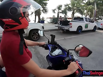 Experience the Allure of This Thai Teen with Big Titties in a Steamy Hotel Fuck Session