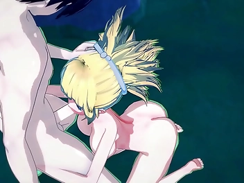 Busty Kohaku Gives Mind-Blowing BJ Before Huge Cumshot on Her Face and Jugs - Dr