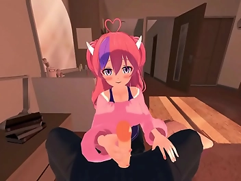 JAV Vtuber Hentai: Ironmate gets a Missionary Creampie - POV Stimulation for Your Pleasure