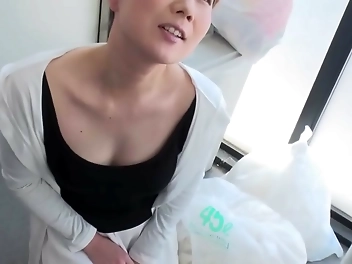 Exposed: Mayumi Enoda s Sexy Morning Ritual with the Trash Man!