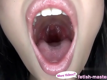 Japanese MILF Fetish: Tongue Spit Face Nose Licking Sucking Kissing Handjob Fetish - More at fetish-masternet