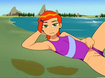 Unleash Your Lust with the Voluptuous Gwendolyn s Legs Spread Open