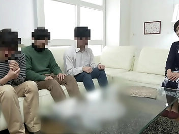 JAV MILF Miyako Hori Seduces Young Sada-kun in Steamy First Time Encounter