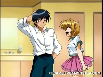 Japanese Hentai Porn: Monster with Huge Dong Fucks Fairy