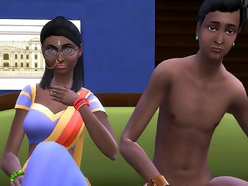 Horny Indian Step Mom Offers Cash for Son s Hot Sex F rom - JAV MILF with a Luscious Body