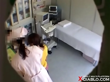 Experience the Sultry Allure of a 25-Year-Old Japanese OL as She Visits the Ladies Clinic for a Hidden Checkup – With Bonus Footage of Her Struggle with Constipation!
