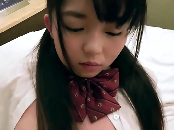 I Can t Get Enough of These Luscious Tits and Cute Friendship in School Uniforms! Watch as the TsunDere Teases Her Uncle with Her Love for His Dick!