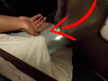 Horny MILF Can t Resist My Stroking on Subway - You Won t Believe What Happens Next!