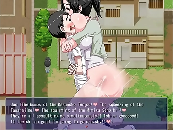 Happy Life JAV Video: Luscious Japanese Enchantress Accompanied by MILF Slut on White Bed