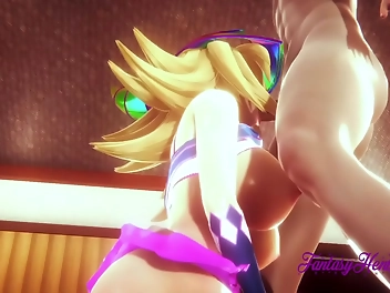 Unleash Your Lust with Yu Gi Oh s Dark Magician Girl in a F erotic 3D Porn Cartoon!