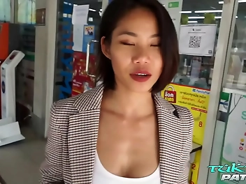 Welcome to the Pleasure Dome: Thai Beauty Unleashes Her Inner Slut for White Cock