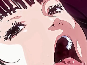 Teen Virgin Pounded by Her Friend in Hentai Whorehouse