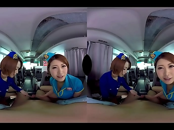 JAV Goddesses Mio Kimishima and Yuri Oshikawa s Ultimate Pleasure Ride: Passing the Hurdle and Getting on the Famous Fans Bus