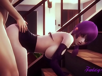 Evelyn Hardachio Unleashes Her Inner Slut in Lol Kda Hentai!