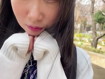 JAV Kinky Miyu is Collared Walking to Her Uncle s House