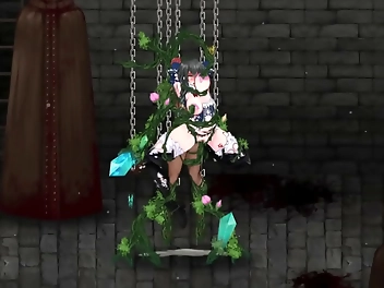 Dryad Desire: Explore the Luscious Green Lady in New Animation Night of R - 054