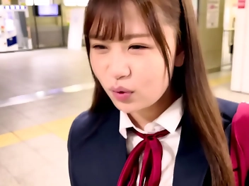 Hentai Blue-Balled JK Inconceivably Satisfies Cougar s Appetite for Young Chink Blower with Afro WM?