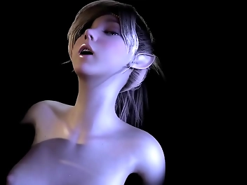 Two Luscious Elves Engage in a Steamy Lesbian Display