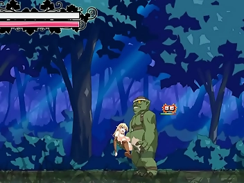 Encounter the Luscious Elf Girl s Fornication with Orcs in the Enchanted Folda Forest