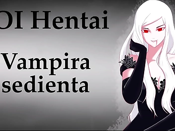 JOI Hentai - Enchanting Bites: Experience the Ultimate Pleasure with a Sexy Vampire