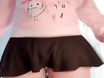 JAV Cutie Hana Lily s Juicy Booty and Virgin Pussy in Action