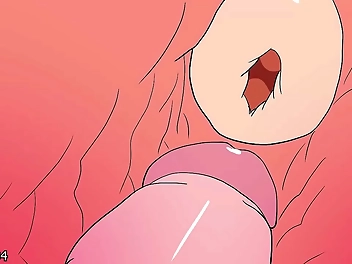 Watch as Bakugo Fucks His Slutty Girlfriend Uraraka Ochaco Grabbing Her Luscious Tits for Ultimate Pleasure & Cums Inside Her