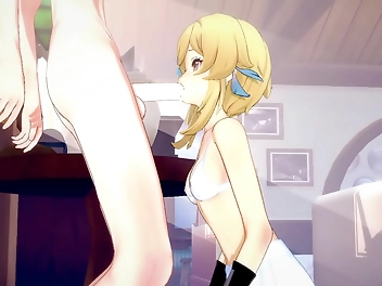 JAV Hentai Goddess Lumine s Salacious Blowjob and Fuck Session with Razor - Ultra-Hot Manga-Inspired Asian Porn