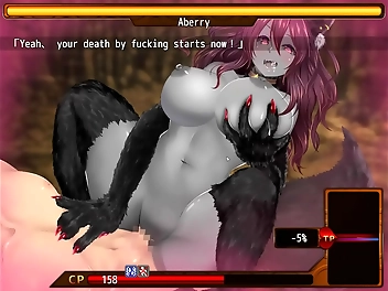 Whoring a Luscious Werewolf Girl in Monster Girl Labyrinth Hentai RPG Game Ep3 - Cum with Me Cowigirl!