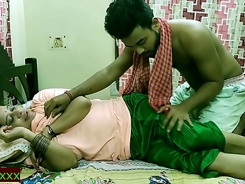 Relish the Sultry Delights of this Indian Teen and his Luscious Malkin in a Steamy Home Romp with Crystal Clear Audio