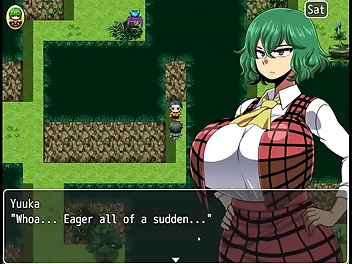 Yuka the Enchantress with the Scattered Shard of the Yokai Puts on a Hentai Game-Inspired PornPlay