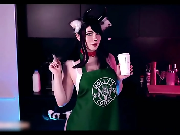 Come and Get It! Alluring Molly s Starbucks Cowgirl - A JAV Video You Don t Want to Miss!