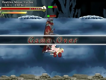 JAV Hentai Gameplay - Sexy Warrior Woman with Monster Men in Lord of the H