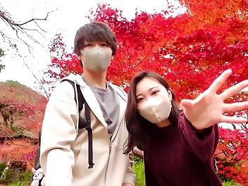 Japanese Couple s Steamy Travel Sexcapade in Kyoto Caught on Camera!