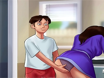 Mature Women Fondled in the Kitchen: A Sizzling Summer Saga (Ep