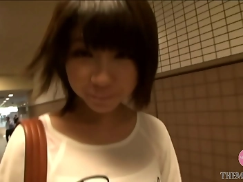 JAV Enchantress Lusciously Licks and Straddles the Cock Moaning with Devilish Charm