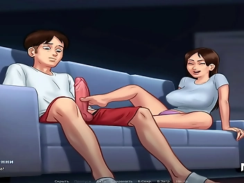 JAV Goddesses: 25 Luscious Women Masturbating in Summertime Saga E2