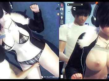 Get Seduced by the Boyish Personality of This Big-Breasted Beauty in Disgusting Sex! Honey Select 2 Libido DX Play: Erotic Video with Real 3DCG Erotic Game 【Hentai Game】