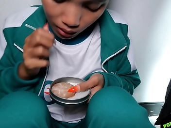 Squid Game - A Luscious Enchantress Anal Fucking Debauchery