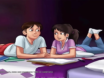 Sultry JAV Enchantress with Luscious Ass Tattoo in Summertime Saga Ep