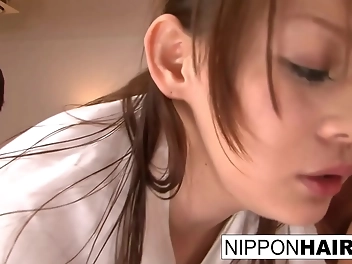 JAV Goddess Explodes with Pleasure as 7 Rough Stallions Pump Her Full of Cream!