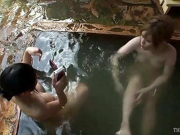 JAV Hottie Azusa Itagaki Goes wild in Hot Spring With MarrayInternational - Big Tits Alert!