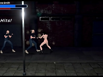 Japanese Hentai Game Unleashes Your Inner Slut: Get Fucked by Futanari Thugs in Public!