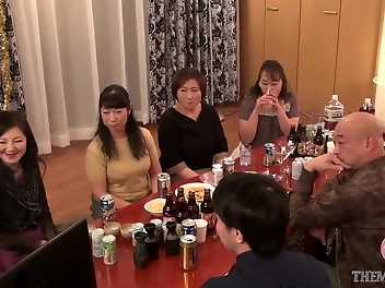 Outrageous JAV Orgy with Mature Divorcées - You Won t Believe Your Eyes! (Title)