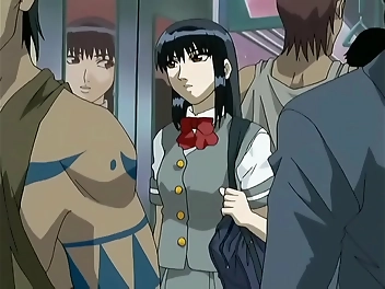 Raunchy Chikan Juunin Tai - Episode 1: Sexy MILF Slut Seduces Young Men